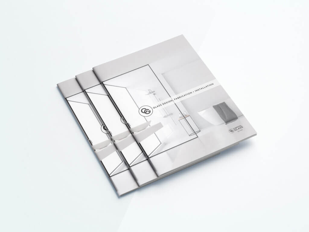 Capitol Glass catalogs & brochures design by Thinkhouse - Long Island marketing agency